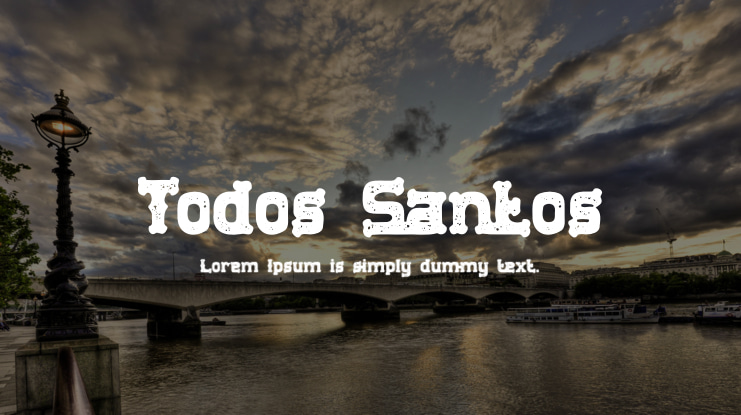 Todos Santos Font