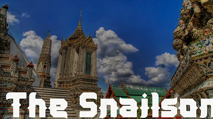 The Snailson Font