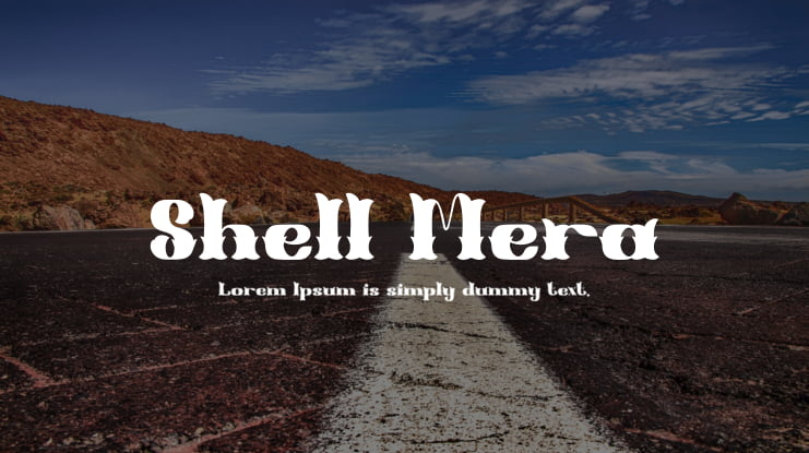 Shell Mera Font