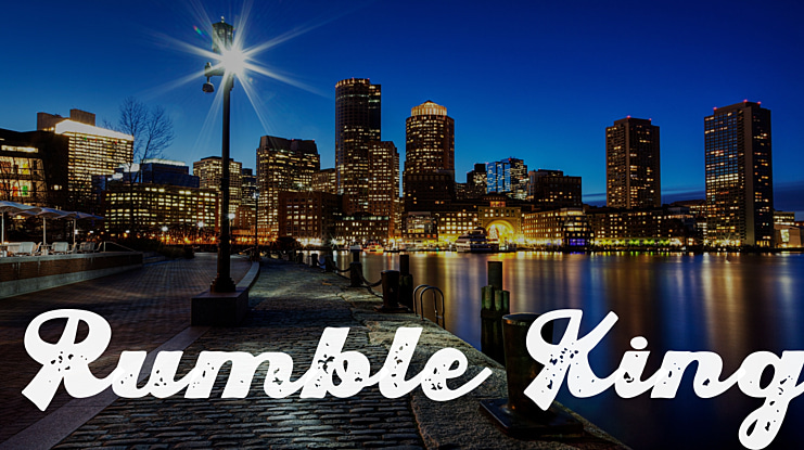 Rumble King Font