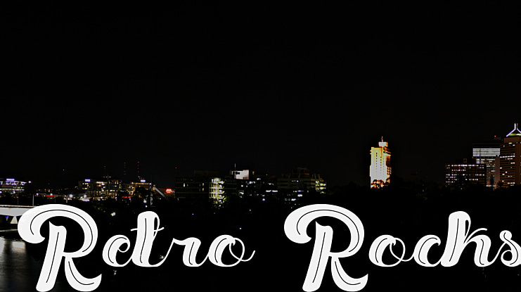 Retro Rocks Font