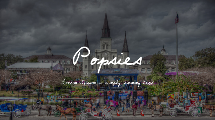 Popsies Font