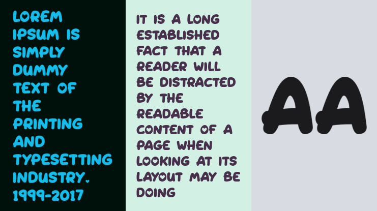 Lovely Bubbles Font Family