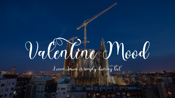 Valentine Mood Font