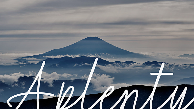 Aplenty Font