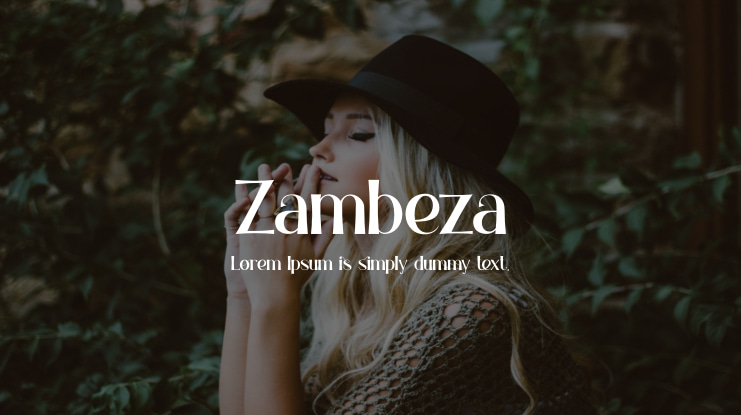 Zambeza Font