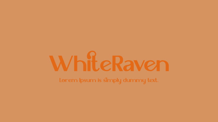 WhiteRaven Font