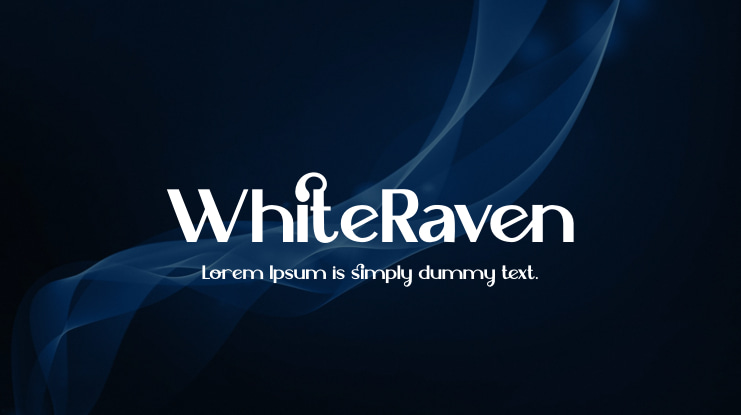 WhiteRaven Font