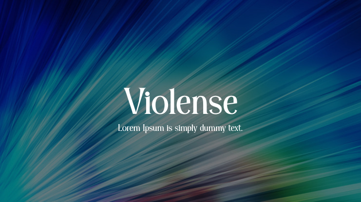 Violense Font
