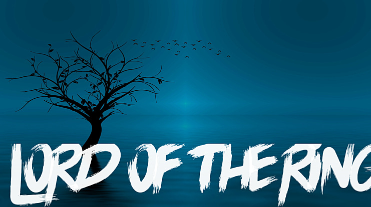 LORD OF THE RING Font