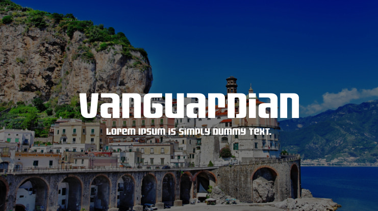 Vanguardian Font Family