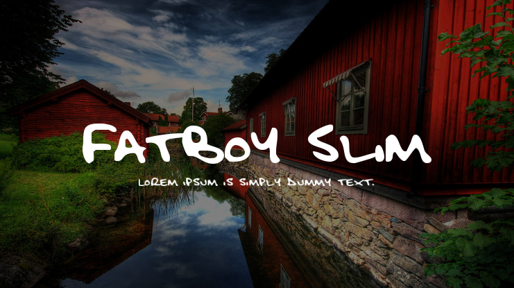 Fatboy Slim Font