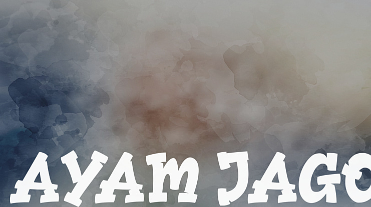 Ayam Jago Font
