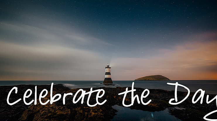 Celebrate the Day Font