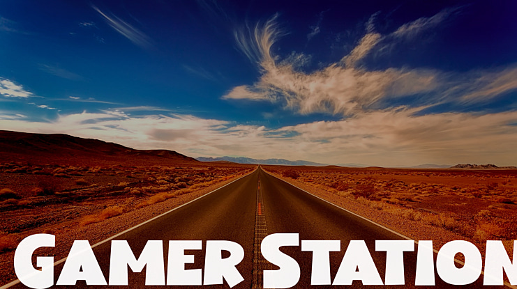 Gamer Station Font Family