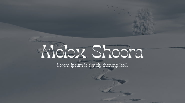 Molex Shoora Font