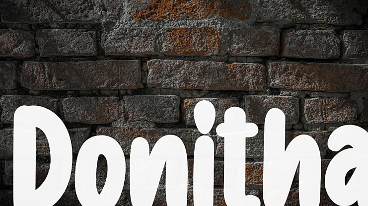 Donitha Font Family