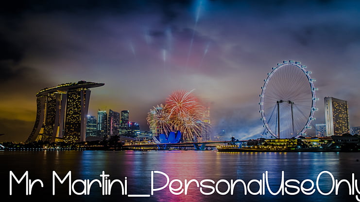 Mr Martini_PersonalUseOnly Font