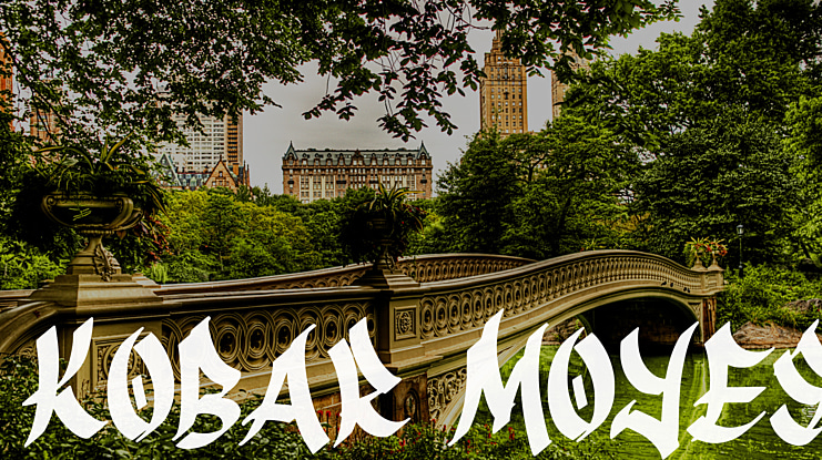 Kobar Moyes Font