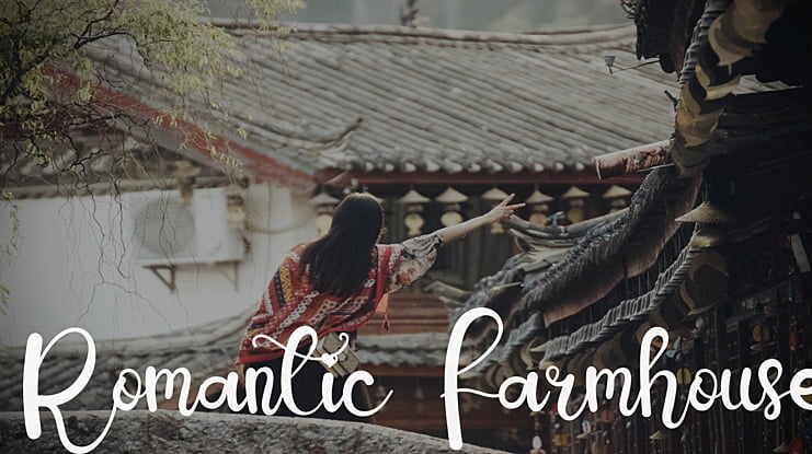 Romantic Farmhouse Font