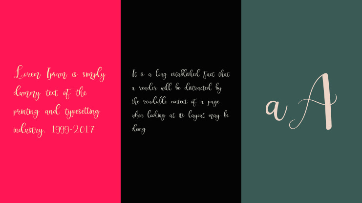 November Caligraphy Font