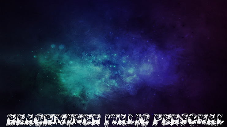 BEACHMINER  PERSONAL USE Font