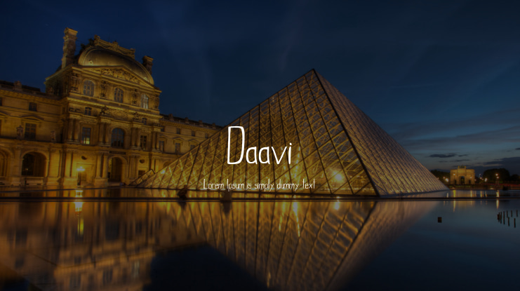 Daavi Font