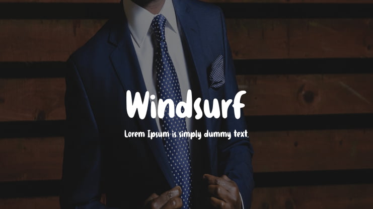 Windsurf Font