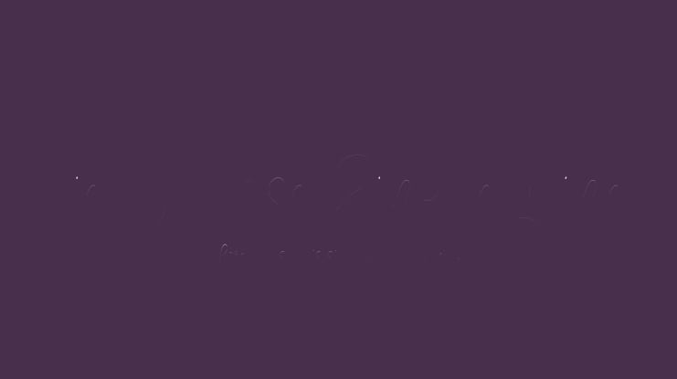 Quietly Rose Single Line Font