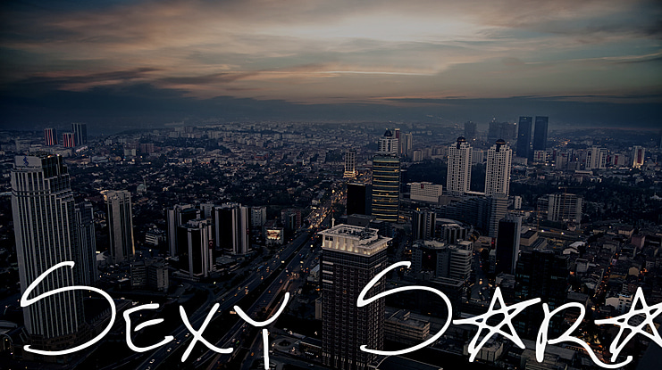 Sexy Sara Font