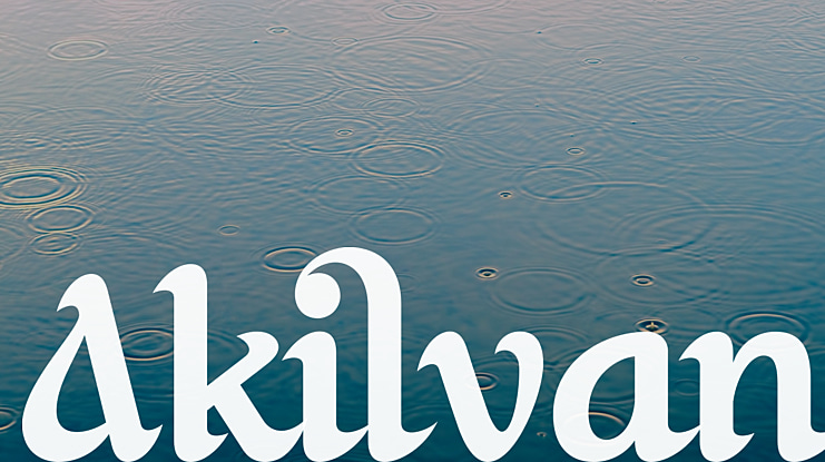Akilvan Font
