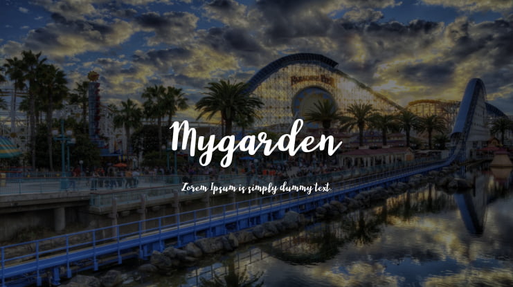 Mygarden Font