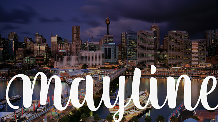 Mayline Font
