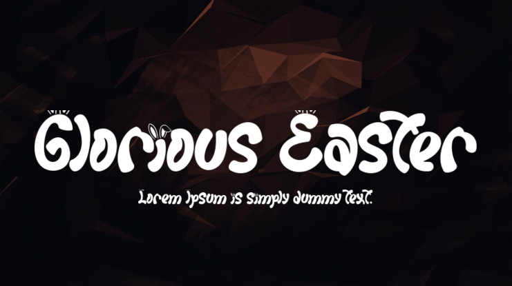 Glorious Easter Font