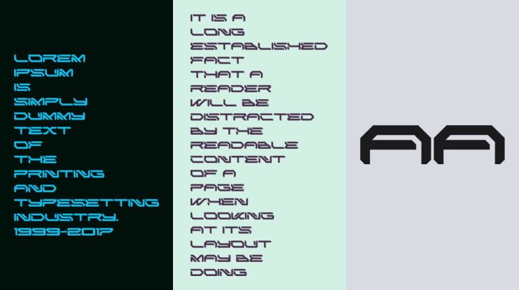 SPACE ARMOR Font
