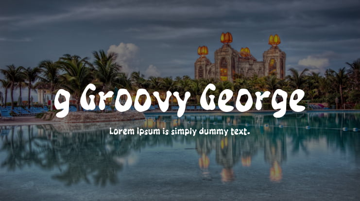 g Groovy George Font