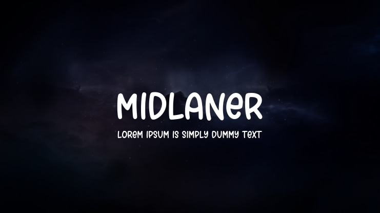 MIDLANER Font
