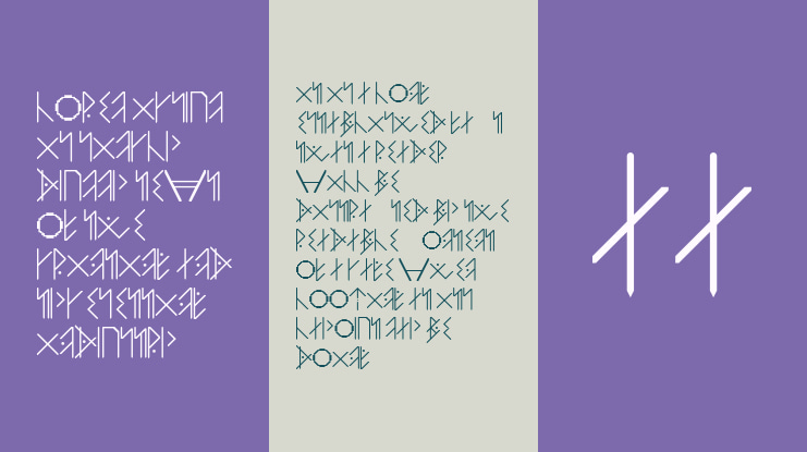 Asei Runic Symbols Font