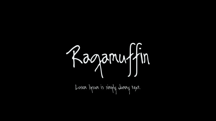 Ragamuffin Font