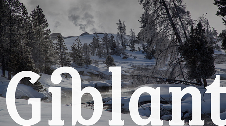 Giblant Font