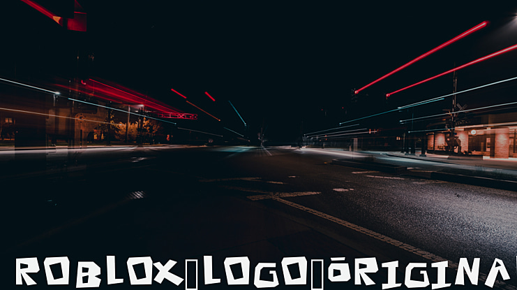 Roblox Logo Original Font