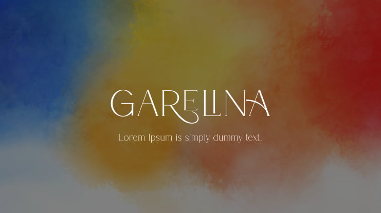 Garelina Font Family