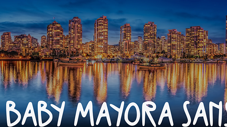 Baby Mayora Sans Font Family