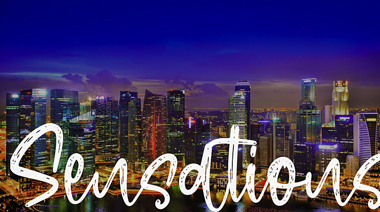 Sensations Font