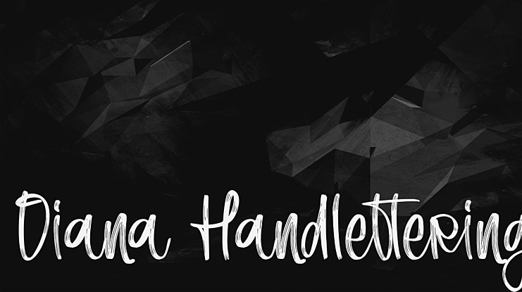 Diana Handlettering Font