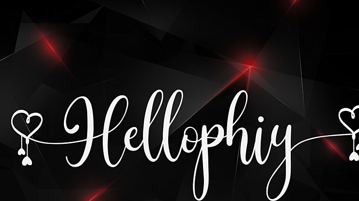Hellophiy Font