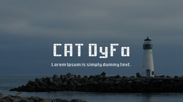 CAT DyFa Font Family