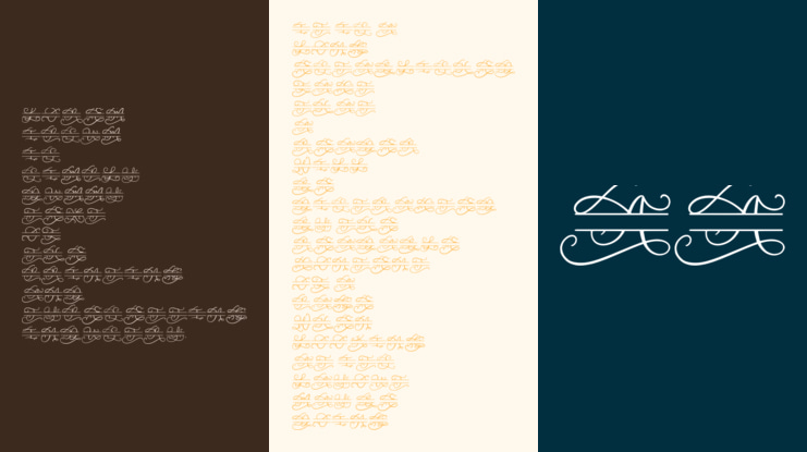 Walerina Monogram Font Family