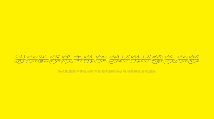 Walerina Monogram Font Family