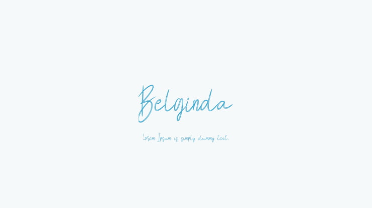 Belginda Font